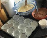 A picture of step 5 of Vanilla Cupcakes #bakingcontest.