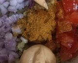 A picture of step 2 of Moong Sprout Mayo Salad.