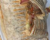 A picture of step 6 of Shawarma/Tortillas.