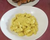 Pas rețetă Gnocchi cu sos alb și pui la grill 3 fotografie
