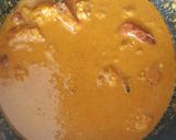A picture of step 5 of Mango Coconut Prawn Curry.