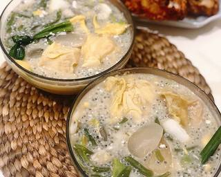 Dawet selasih special montong - Step 5