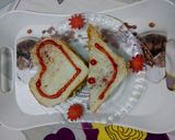 A picture of step 5 of Masala paneer sandwich.