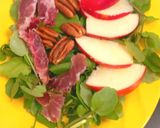Foto del paso 2 de la receta: Ensalada de Berro, Jamón Crudo y Manzana