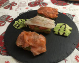 Foto del paso 2 de la receta: Tostadas de salmón y bacalao marinado al eneldo queso de Philadelphia