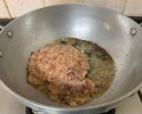 A picture of step 5 of Snakegourd and Carrot Sabji South Indian style.