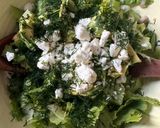 A picture of step 3 of Chopped Salad with Chickpeas, Feta and Avocado.