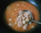 Foto langkah ke 9 dari resep Seblak Cilok Saos Tiram.