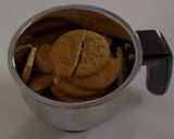 A picture of step 1 of Sunshine Bliss-No-Bake Mango Cheesecake.