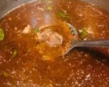 A picture of step 3 of Beef pulao.