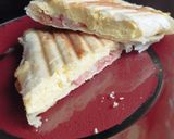 Foto del paso 5 de la receta: Paquetitos express 🫔 de panceta y huevo