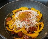 A picture of step 3 of Shrimp & Chorizo Paella.