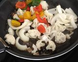 A picture of step 3 of Stirred Veggies.