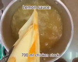 A picture of step 6 of Double lemon chicken with cheat’s preserved lemon.
