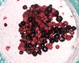 Csokis-erdei gyümölcsös piskóta tojásmentesen recept fázis 3 fotója