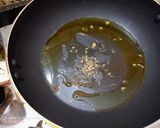 A picture of step 2 of Oler Dalna/ Bengali style Yam Curry.
