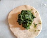 A picture of step 4 of Gingery Bathua Paratha.