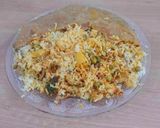 A picture of step 10 of Veg. Pardaya Biryani.