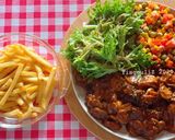Foto langkah ke 5 dari resep SIRLOIN STEAK with MUSHROOM SAUCE.