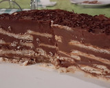 Foto del paso 7 de la receta: Tarta de chocolate y galletas