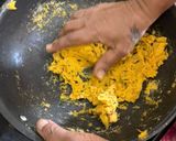 A picture of step 3 of Soft Makai Rotla Loaded With Veggies (Serve With Green Garlic Chutney & jaggery).