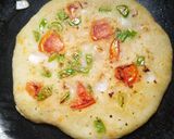 रवा उत्तपम (Semolina Uttapam Recipe In Hindi) रेसिपी चरण 3 फोटो