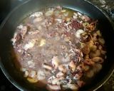 Foto del paso 2 de la receta Puntillas de calamar con gambas y salsa de ñoras