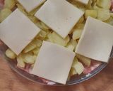 Une image de l'étape 5 de Quiche tatin.