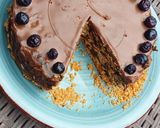 Foto del paso 13 de la receta: 🥧 Tarta de galletas con chocolate 🍫 y nueces