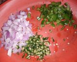 A picture of step 2 of Red Sauce Pasta.