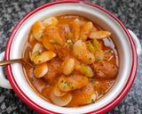 Foto del paso 9 de la receta Guiso de judiones con longaniza fresca