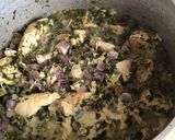 Foto del paso 4 de la receta: Cazuela de pollo, espinaca y salsa blanca en 15 minutos 🍗⏰🥬