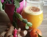 Une image de l'étape 9 de Jus detox clémentine🍊 miel🍯 gingembre.