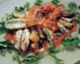 Foto del paso 10 de la receta Fritura de boquerones con salsa mediterránea