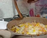 A picture of step 4 of Maggi Corn Pizza.