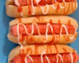 Foto langkah ke 6 dari resep Roti hotdog lembut |metode autolisis.