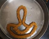 A picture of step 3 of Rice Chakli Rice Murukku.