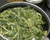 Creamy Palak Paneer recipe step 2 photo