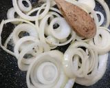 A picture of step 1 of My Sauteed Peppered Onion Rings. 😘.