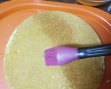 Foto del paso 5 de la receta: Tarta de mousse con kiwi y almendras