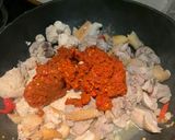 รูปขั้นตอนการทำที่ 2 ของ ผัดเผ็ดไก่เหนียว