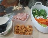รูปขั้นตอนการทำที่ 1 ของ ไก่ผัดเม็ดมะม่วง🐔🥜