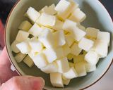 Hình bước làm 1 của món Bánh táo (apple pie) bằng nckd