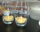 A picture of step 5 of Mango Graham float in Glass.
