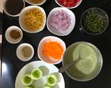 A picture of step 1 of Healthy Panipuri.