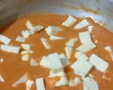 A picture of step 8 of Panner masala.