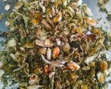 A picture of step 1 of Bitter gourd herbal powder.