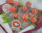 Foto langkah ke 8 dari resep Buket Kukis Semprit Tanpa Telur (Eggless Bouquet Cookies)🌺.