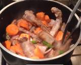 Pork rib soup with pickled mustard greens recipe step 4 photo