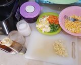 Foto langkah ke 1 dari resep Tumis Sayur Telur.
